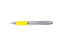 Pen sway met drukknop en rubbergrip. Art. inspirion Sway
