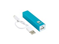 Powerbank Aluminium 2200mAh met aan en uit schakelaar