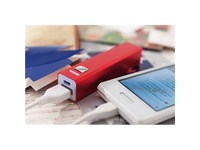 Powerbank Aluminium 2200mAh met aan en uit schakelaar