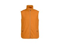 mouwloze fleece lange rits, art. Printer Sideflip