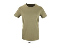 T shirt Heren 100% biologisch geteeld katoen, sol's Milo , NO LABEL