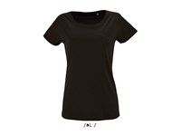 T shirt dames 100% biologisch geteeld katoen, sol's Milo , NO LABEL