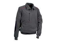 Cofra Fast , fleece korte rits met versterkte ellebogen en YKK rits